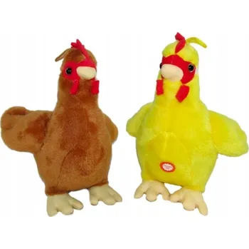 plyšák PLYŠÁK SLEPICE SE ZVUKEM 20CM SA