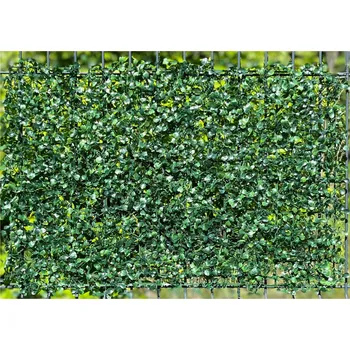 umělá květina Umělá zelená rohož umělý zimostráz břečťan stěnový panel na balkon 60x40 cm