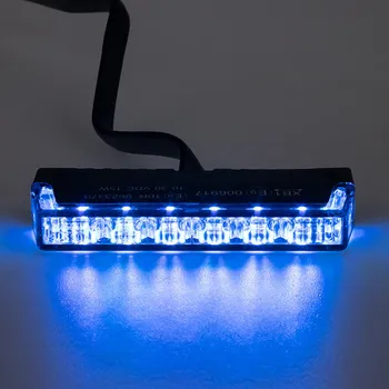 Autoelektronika PROFI SLIM výstražné LED světlo vnější, do mřížky, modré, 12-24V, ECE R65 911-NR7blue