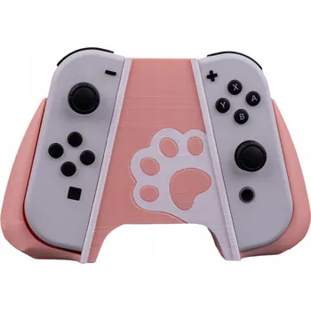 Herní konzole Dvojitý Držák Kočičí Chlebík pro 2 Ovladače Joy-Con (pro Stojan Kočičí Chlebík)