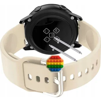 Pouzdro na mobilní telefon Pásek Řemínek pro Cubot C29 AI Chytré Hodinky, silikon, béžová smyčka, nastavitelný