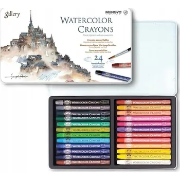 Kresba Akvarelové Pastelky Mungyo 24 ks