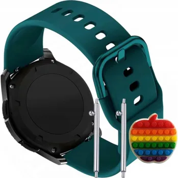 Pouzdro na mobilní telefon Řemínek Řemínek pro Rubicon RNCE89, Silikonový Zelený s Poutkem, Nastavitelný