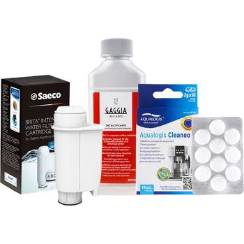 Kávovar Sada Gaggia Intenza+ CA6702/00, Odvápňovač Gaggia CA6700 250ml, Cleaneo