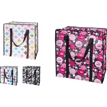 Sportovní taška SILNÁ TAŠKA NA OBLEČENÍ BAZAROVÁ NÁKUPNÍ BALÍCÍ RUSKÁ VELKÁ 70x70x30cm