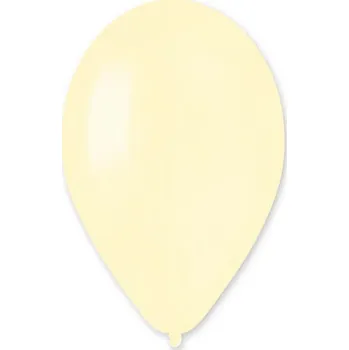 Balónek Pastelové balónky Ge.Ma.R. Butter G90 10" 25 cm 100 ks žluté