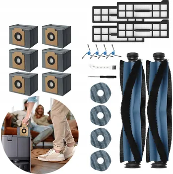 Robotický vysavač 22 ks Sada příslušenství pro robotický vysavač Eufy X10 Pro Omni