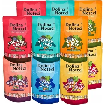 Krmivo pro kočku Dolina Noteci Superfood Mix Chutí Mokré Krmivo Pro Kočky 12x85g