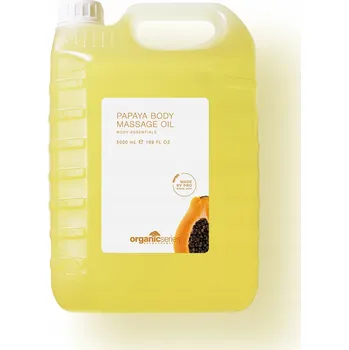 Tělový olej Masážní olej s papájou 5L Organic Series