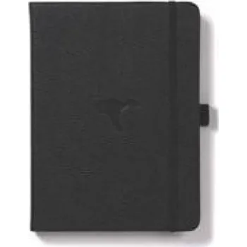 Sešit Dingbats A5+ Wildlife Black Duck Notebook - Dotted (Brožovaná)