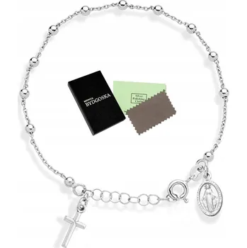 Náramek Náramek na ruku Mennica Bydgoska Ag 925 stříbrný růženec