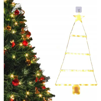 Vánoční dekorace Vánoční dekorace LED Stromek teplá barva 93 cm