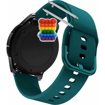 Pouzdro na mobilní telefon Řemínek Řemínek pro Huawei Watch Ultimate, Silikonový Zelený Smyčka, nastavitelný