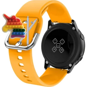 Pouzdro na mobilní telefon Pásek Řemínek pro Withings HWA09 42mm, Mrkvový silikonový smyčkový, nastavitelný