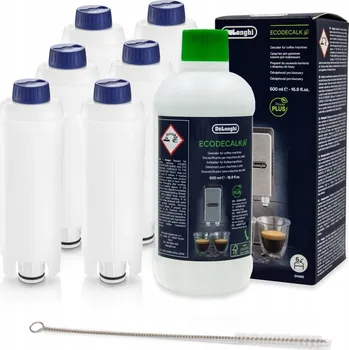 Kávovar 6x Filtr do kávovaru DeLonghi AL-S002 + Odvápňovač 500ml + Kartáček