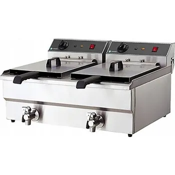 fritéza Dvoukomorová fritéza Hurakan HKN-FT1010N 20 l 8000 W