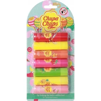 Péče o rty Chupa Chups SADA 7x Balzám na rty MIX
