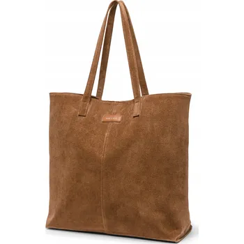 PUCCINI shopper kabelka polyester hnědá