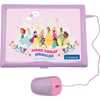 Hudební nástroj pro děti LEXIBOOK Dětský notebook Princezny