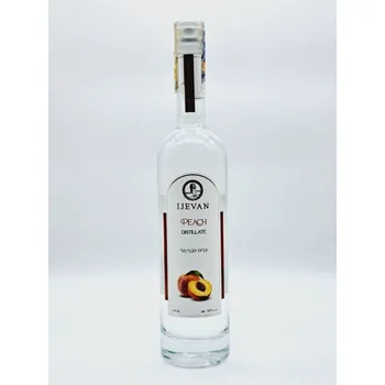 Pálenka Ijevan Ovocný destilát - broskev 0,5l 50 % (holá láhev)