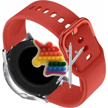 Pouzdro na mobilní telefon Řemínek Řemínek pro Colmi P8 SE Plus, Silikonový Červený Smyčka, nastavitelný