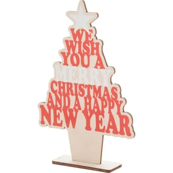 Vánoční ozdoba Kampsala vánoční stromeček na stůl 350 bez potisku bez potisku