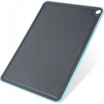 Kuchyňské prkénko KUCHYŇSKÉ PRKÉNKO NA KRÁJENÍ POTRAVIN PLASTOVÉ ŠEDÉ 32X23 CM