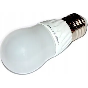 Žárovka LED žárovka E27 P50 4W = 40W Teplá bílá