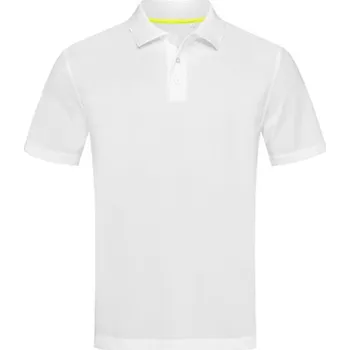 Pánské tričko Stedman® Active 140 Pánské funkční polo triko ST8450 White L