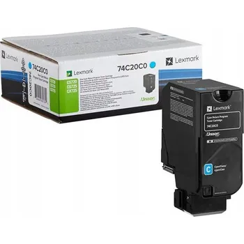 Toner Lexmark Toner CS720, CS725 CY 7K 74C2SC0 modrý (cyan)