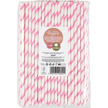 Papírová Brčka Arpex 144 ks