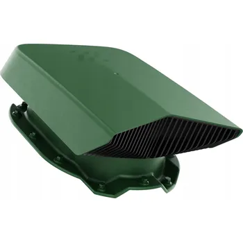 Vrták STŘEŠNÍ VĚTRACÍ TAŠKA pro trapézový plech T14 ZELENÁ 6020