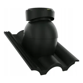 Vrták Kanalizační odvětrávací komínek fi110 BRAAS ŘECKÁ TMAVÁ GRAFIT