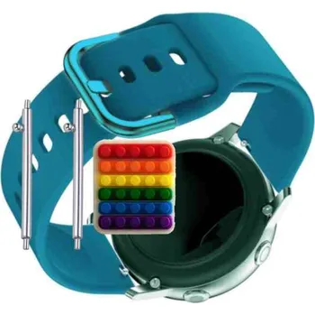 Pouzdro na mobilní telefon Řemínek Řemínek pro Samsung Galaxy Watch 5 Pro 45mm, Silikonový Mořský Tah