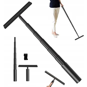 STĚRKA NA OKNA A SPRCHOVÉ KOUTY S TELESKOPICKOU RUKOJETÍ 23,5-97 CM ČERNÁ