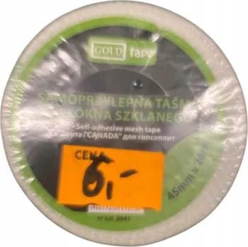 Lepicí páska NIDA Fizelínová páska ze skelných vláken 50mm x 25m