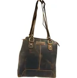 Kožená dámská střední kabelka-846