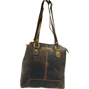 Kabelka Kožená dámská střední kabelka-846