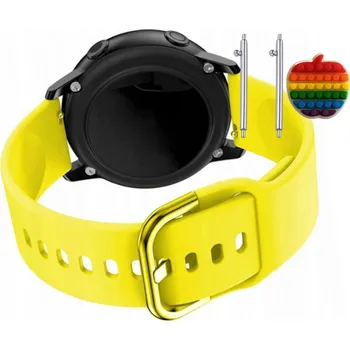 Pouzdro na mobilní telefon Řemínek Řemínek pro Rubicon RNCF11, Silikonový Žlutý Smyčka, nastavitelný