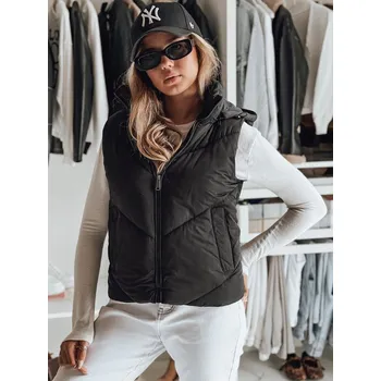 Dámská vesta Dámská prožívaná vesta LIKEHUGS Dstreet TY4975 Barva: Černá, Velikost: XL