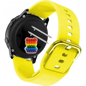 Pouzdro na mobilní telefon Řemínek Řemínek pro Zeblaze Thor Ultra, Silikonový Žlutý Smyčka, nastavitelný