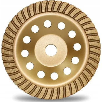 Brusný kotouč DIAMANTOVÝ FRÉZOVACÍ KOTOUČ HRNKOVÝ TURBO PRO BROUŠENÍ BETONU 125mm 22,2mm