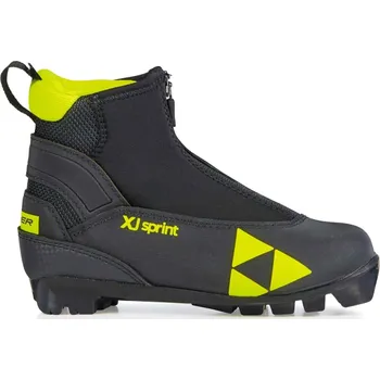 Běžkařské boty Boty na běžky Fischer XJ Sprint Jr - černá/žlutá 35