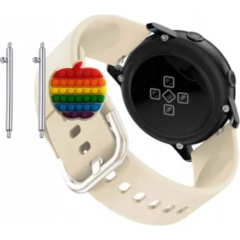 Pouzdro na mobilní telefon Pásek Řemínek pro G.Rossi ZG312 SW010, Silikon Béžová Poutko, nastavitelný