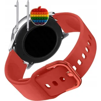 Pouzdro na mobilní telefon Pásek Řemínek pro Honor Watch GS Pro, Silikon Červený Poutko, nastavitelný