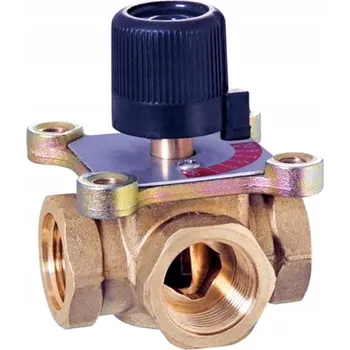 Ventil Třícestný ventil Nordic Tec mosazný 1" stojatý funkční