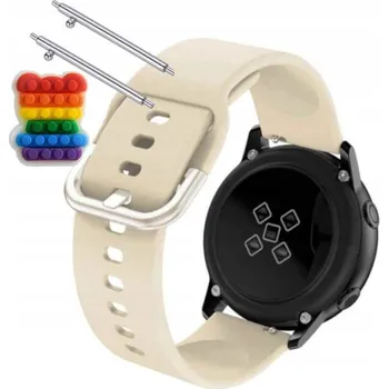 Pouzdro na mobilní telefon Pásek Řemínek pro BlitzWolf BW-HL1T, Silikon Béžová Poutko, nastavitelný