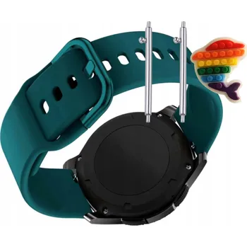 Pásek Řemínek pro Huawei Watch GT 3 46mm Elite, Silikon Zelený Poutko