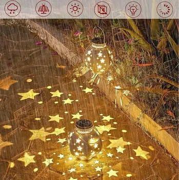 Haotao Solární lampa lucerna pro venkovní použití