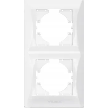 Elektrická zásuvka Rámeček Anténní zásuvky, Elektrické, Internetové, USB, nástěnné Videx, bílá barva